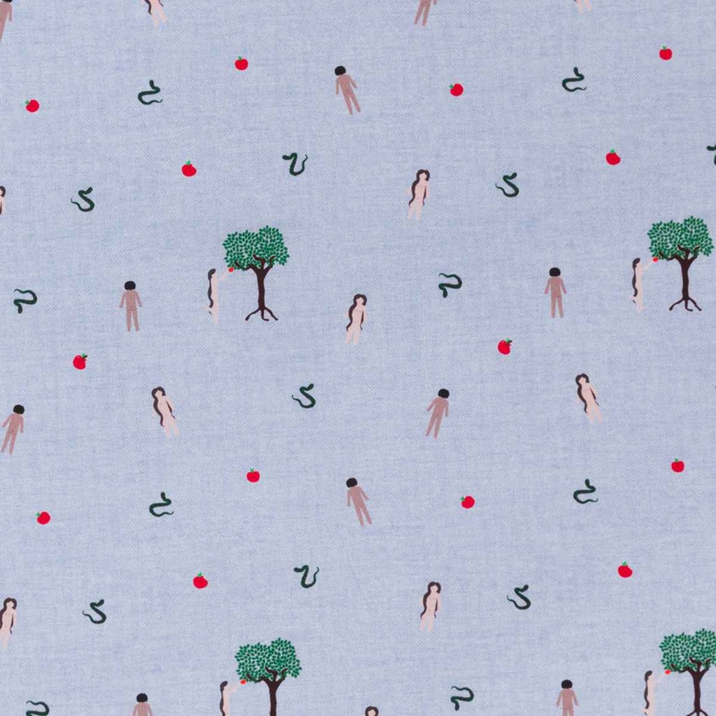 BLUE, ADAM AND EVE DESIGN
