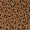 LIGHT BROWN, ORNAMENTAL FLOWERS DESIGN