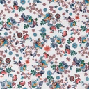 WHITE, FLOWERS DESIGN