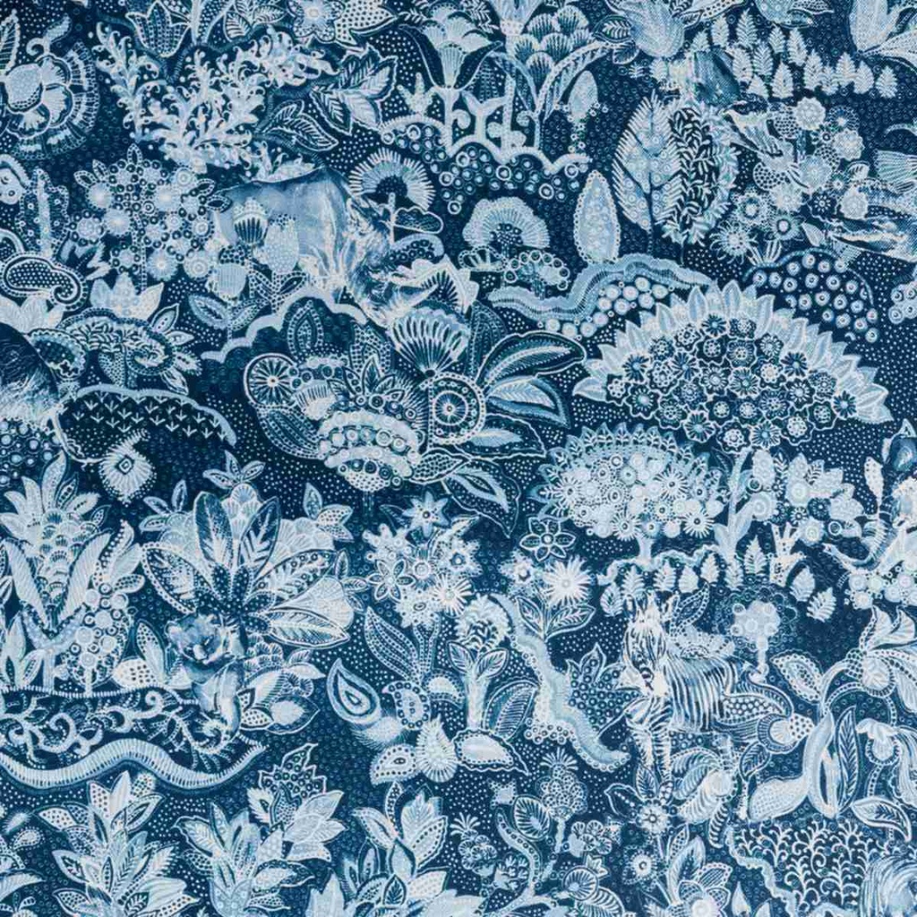 BLUE FLORAL PATTERN