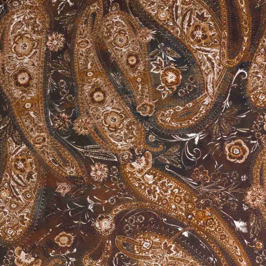 BROWN PAISLEY