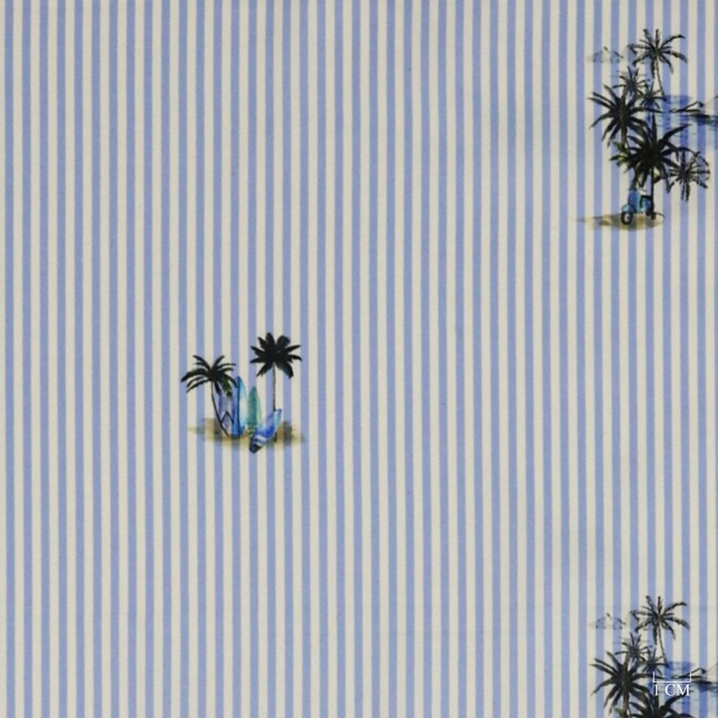 BLUE, BEACH STRIPES