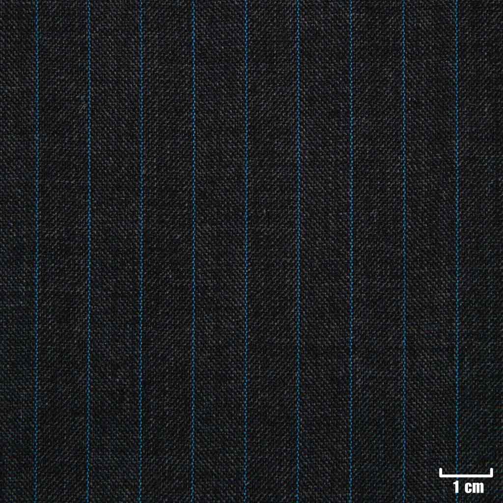 DARK GREY, BLUE STRIPES