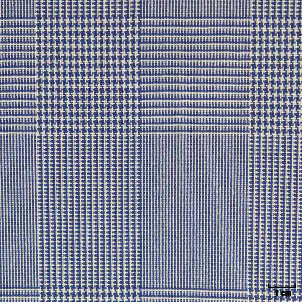 LIGHT BLUE, BIG CHECKS (4 PLY) (DR# 18040)