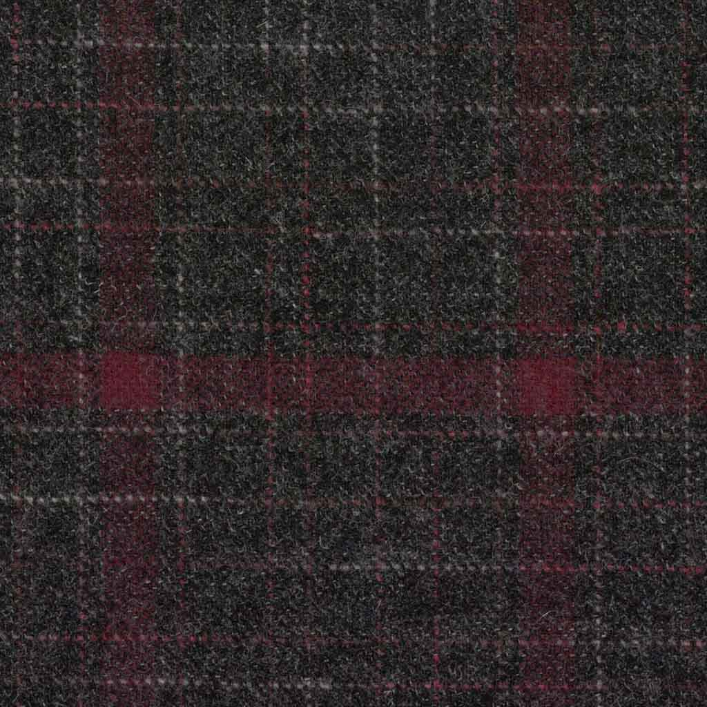 DARK GREY, RED CHECKS (DR# 85002)