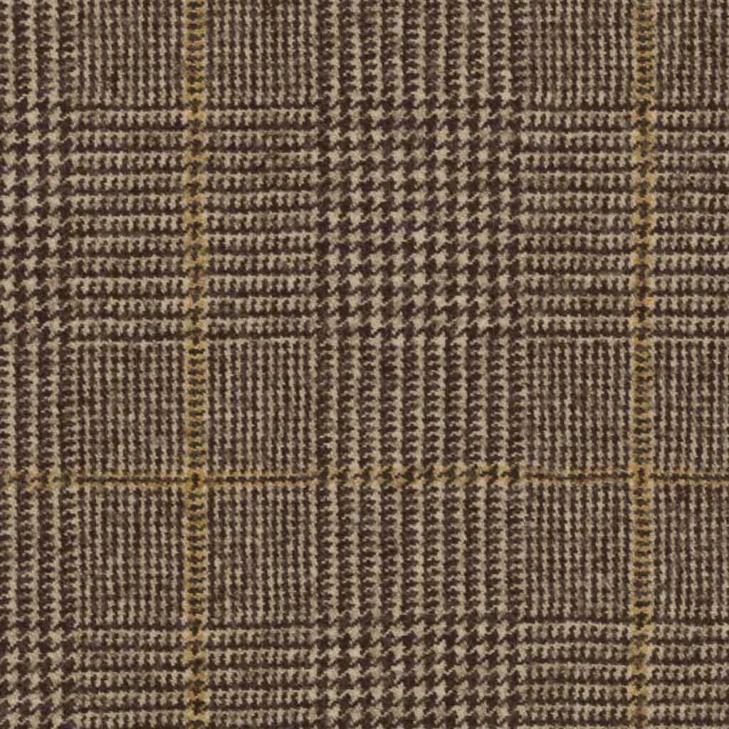 BROWN, YELLOW CHECKS