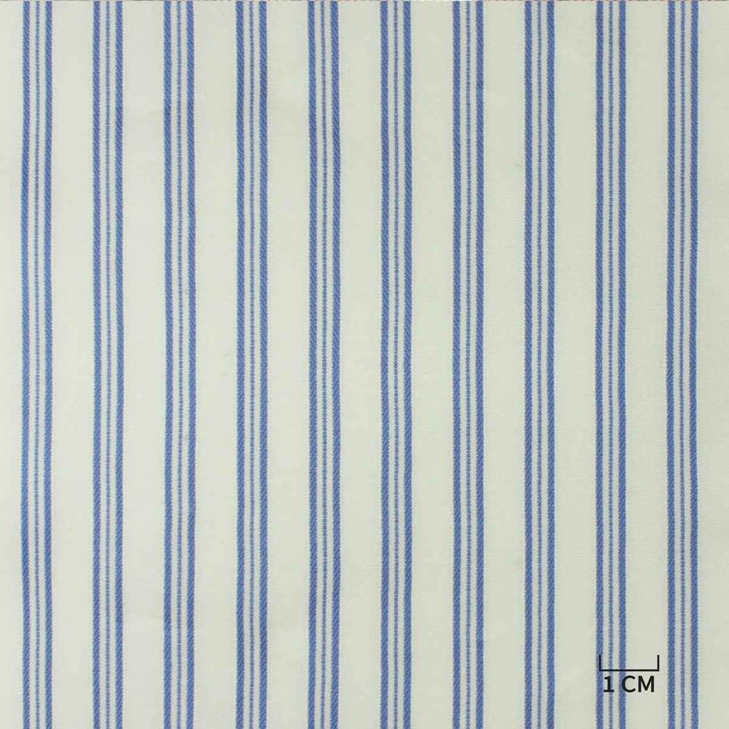 WHITE, BLUE STRIPES