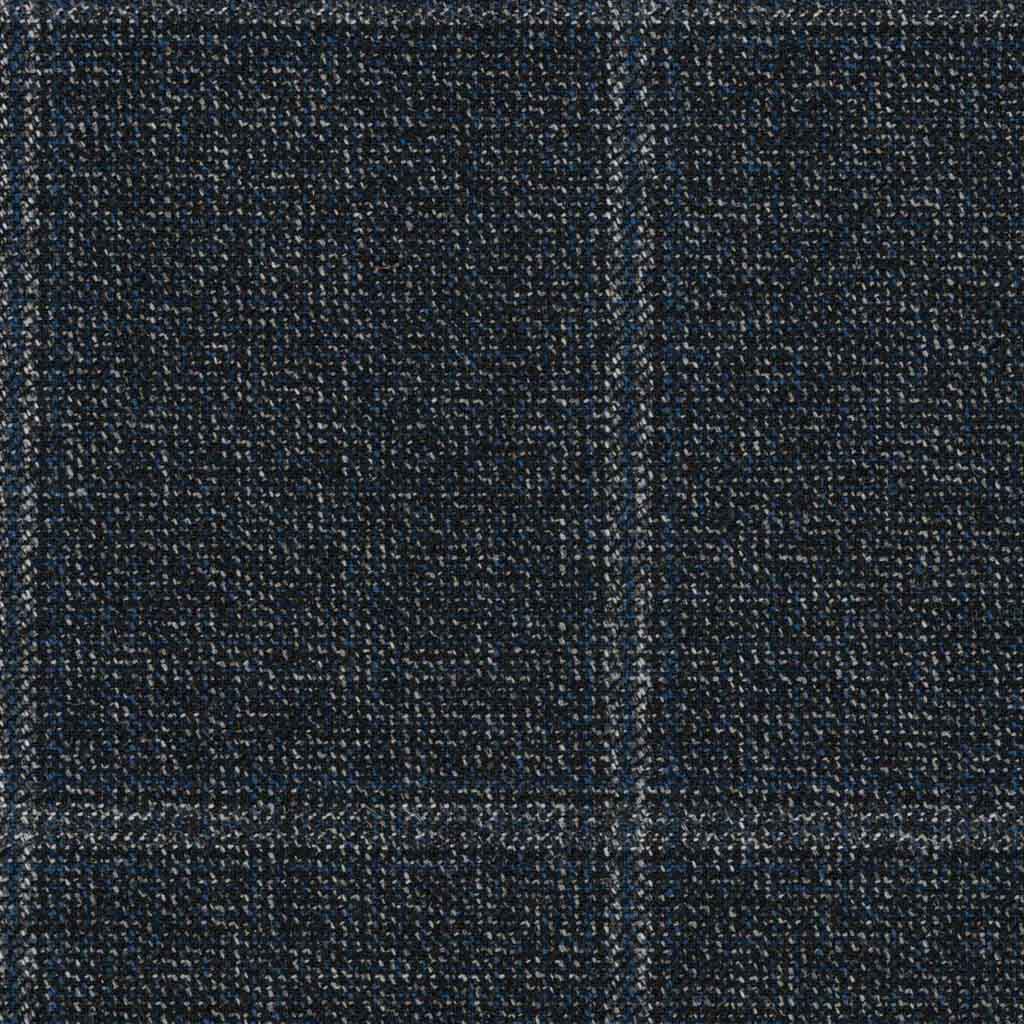 DARK BLUE, GREY CHECKS