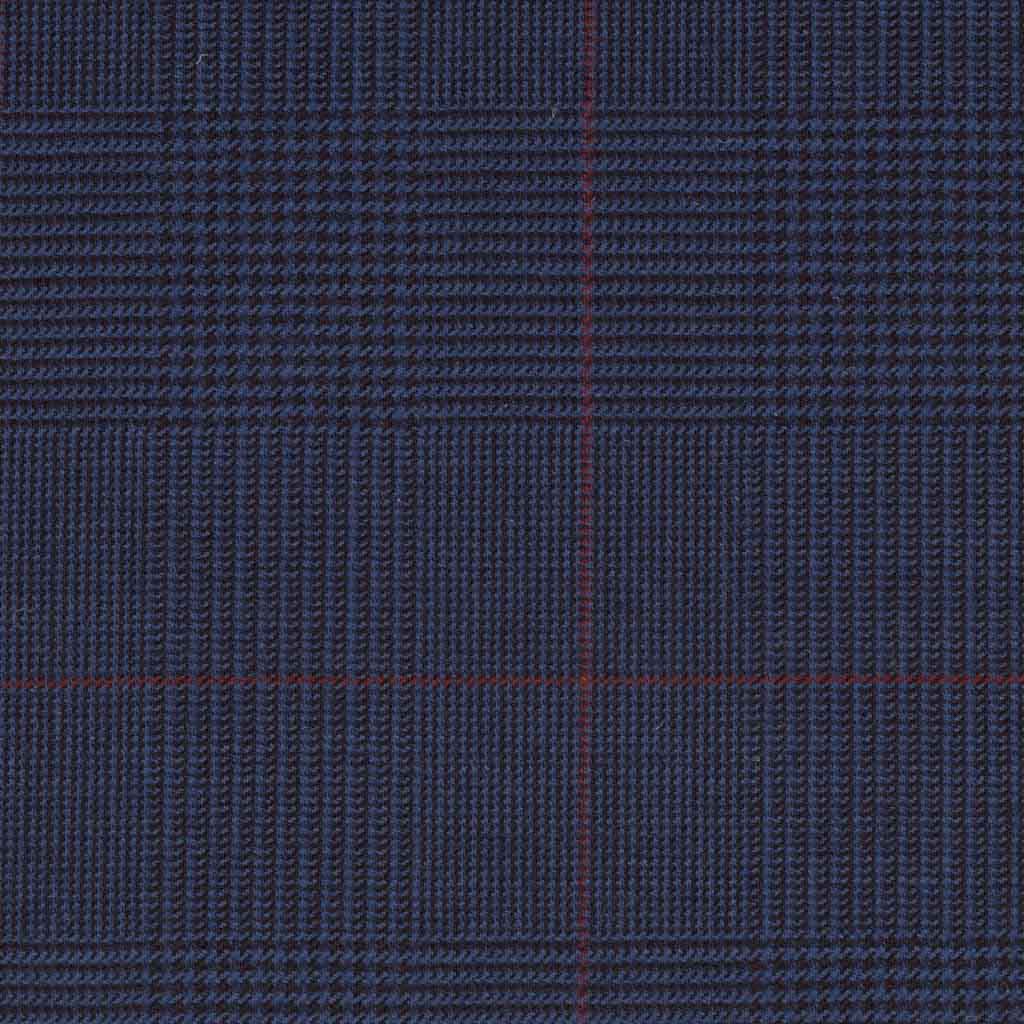 DARK BLUE, RED CHECKS (DR# 68003)