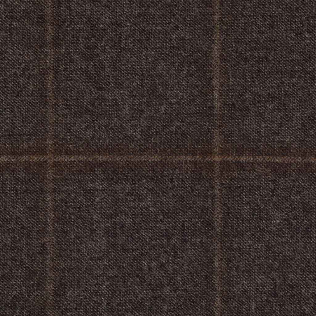 DARK GREY, BROWN CHECKS (DR# 68009)