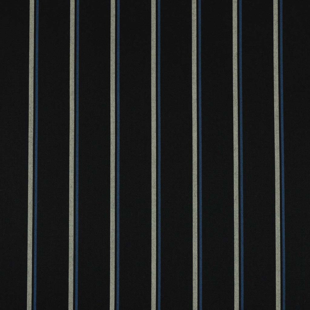 DARK BLUE, WHITE STRIPES