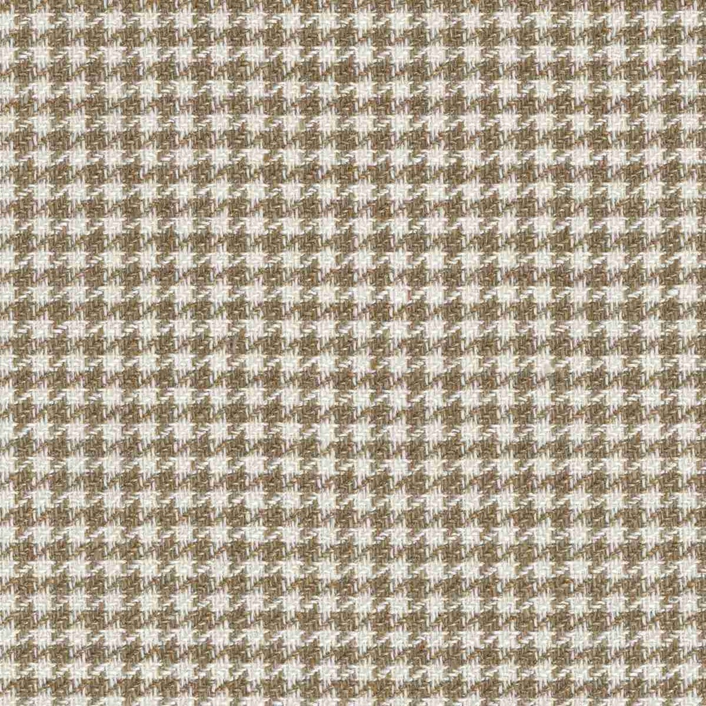 BEIGE, BROWN HOUNDSTOOTH (DR# 50479)