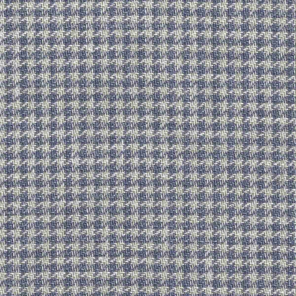 BEIGE, BLUE HOUNDSTOOTH (DR# 50484)