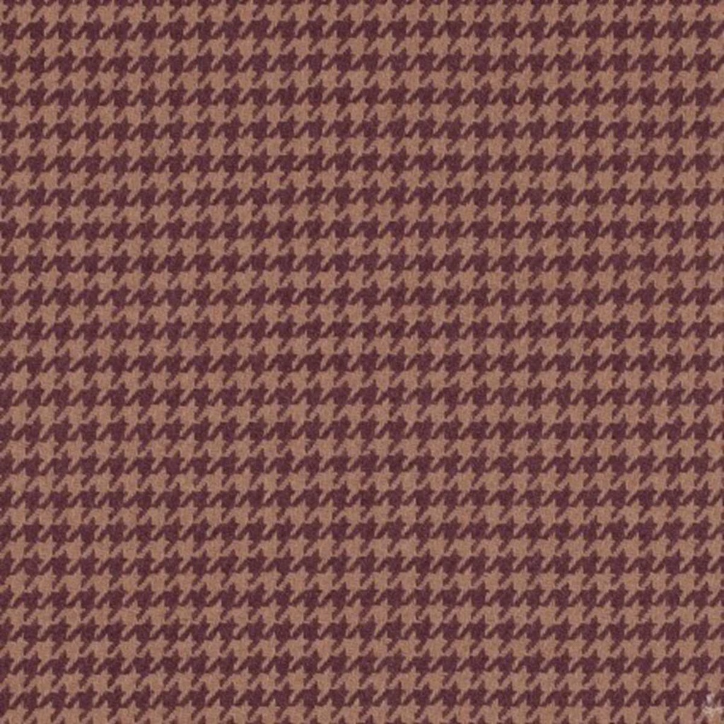 PURPLE,BROWN HOUNDSTOOTH (4/92)