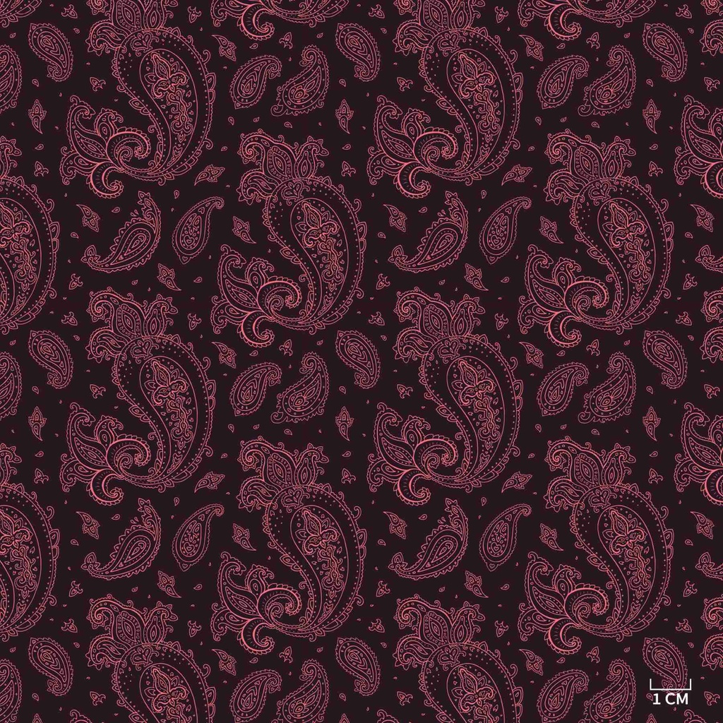 PURPLE PAISLEY PATTERN