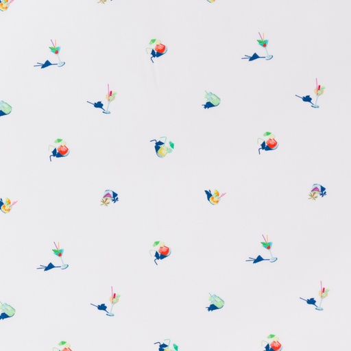 [660513] WHITE, COCKTAILS DESIGN