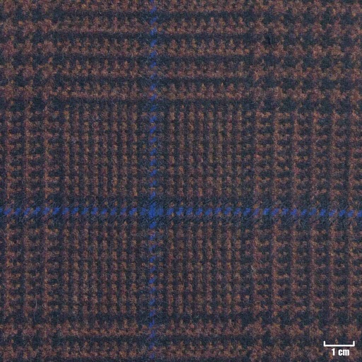 [450801] BROWN, BLUE CHECKS