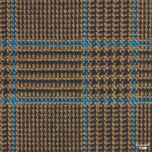 [450805] BROWN, BLUE CHECKS