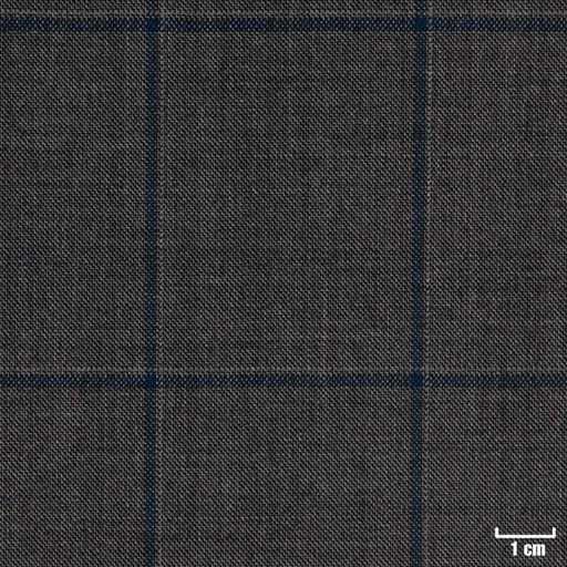 [226312] DARK GREY, BLUE CHECKS