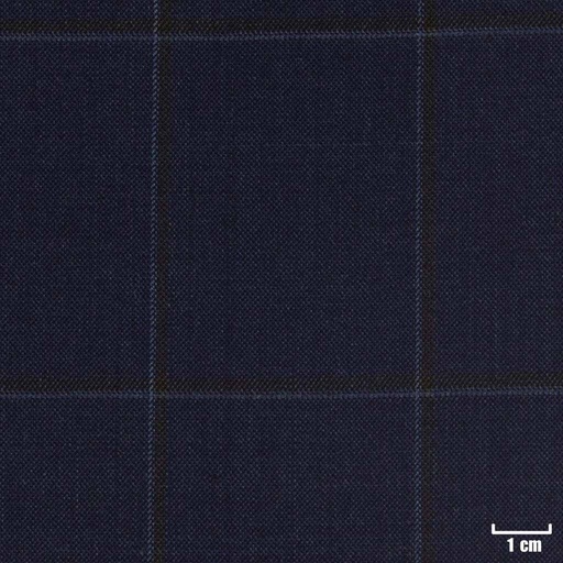 [226313] DARK BLUE, BROWN CHECKS