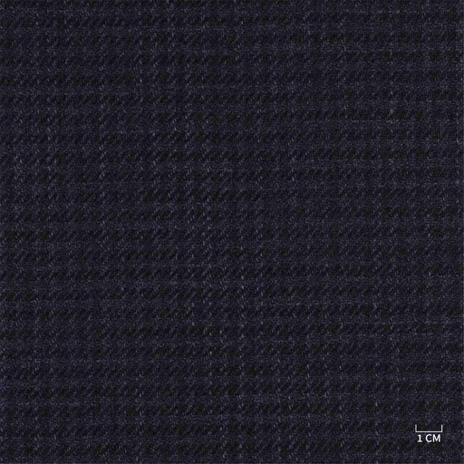 [610207] DARK BLUE, BLACK HOUNDSTOOTH (100/07)