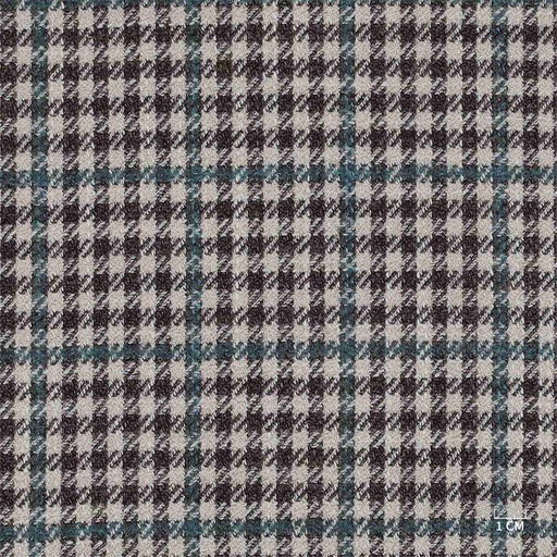 [610220] BROWN, BLUE CHECKS (100/20)