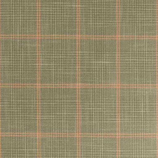 [660331] GREEN,ORANGE CHECKS