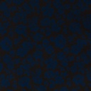 BLACK, BLUE HAWAIIAN FLOWERS DESIGN