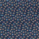 DARK BLUE, ETHNIC DESIGN