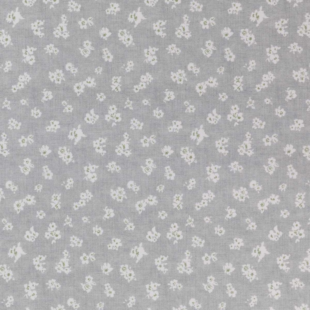 LIGHT GREY, FLORAL DESIGN