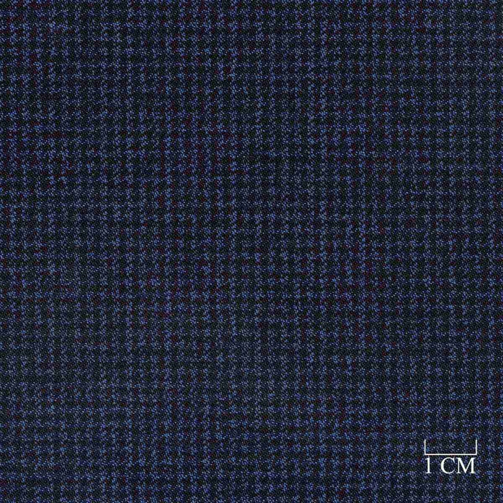 BLUE, HOUNDSTOOTH