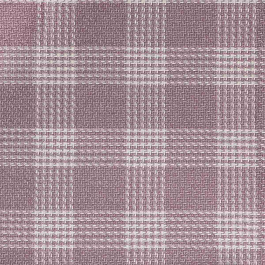 WHITE, PURPLE CHECKS