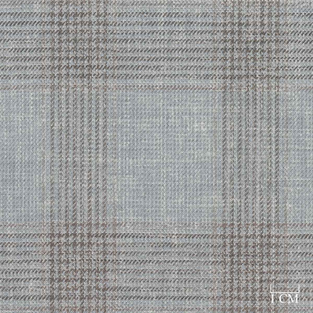 GREY, BROWN CHECKS