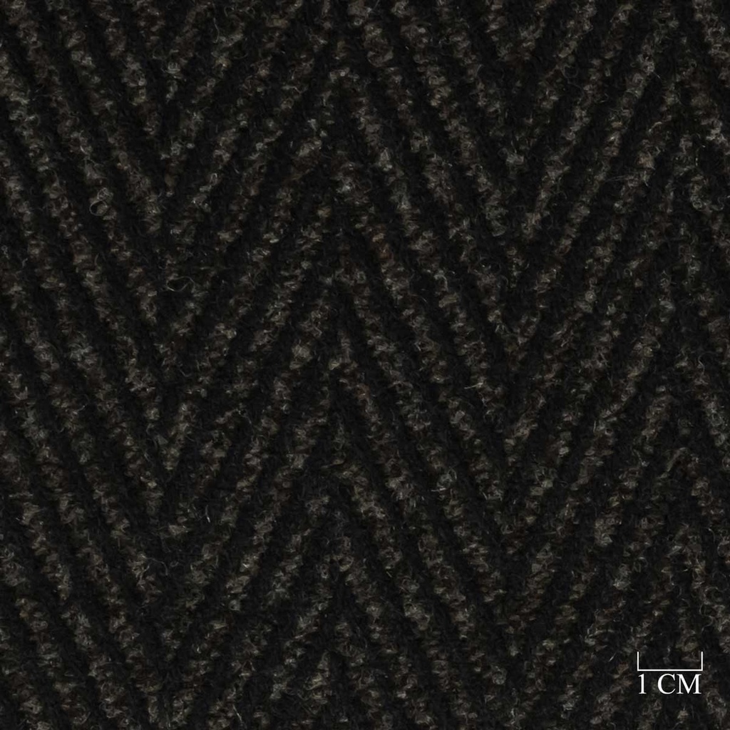 BROWN, BLACK HERRINGBONE (ST# 28010)