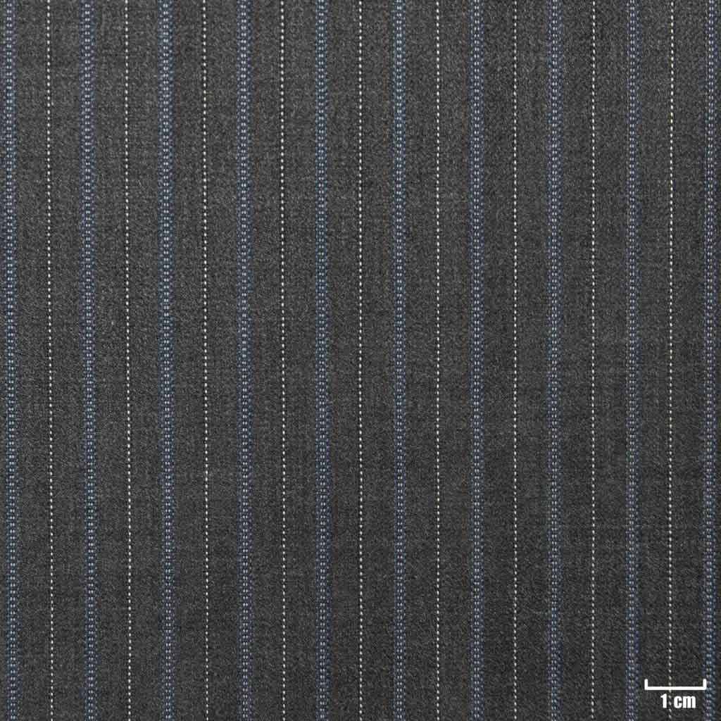 GREY, BLUE STRIPES
