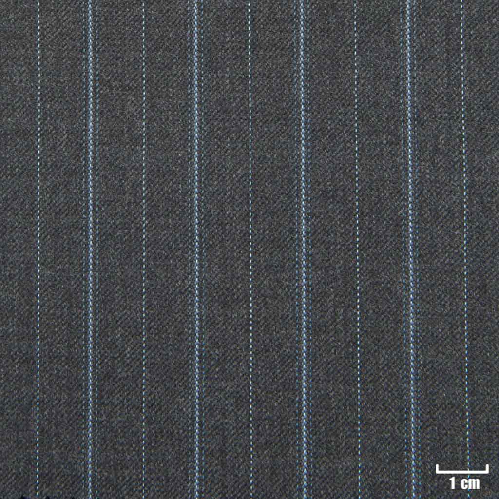 MEDIUM GREY, ALTERNATE MIXED BLUE DOTTED STRIPES