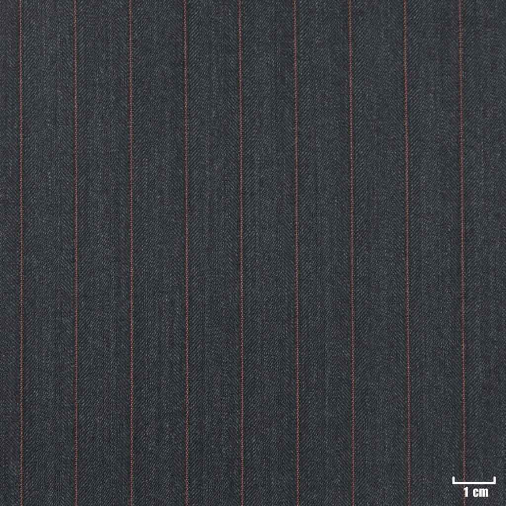 CHARCOAL, RED STRIPES