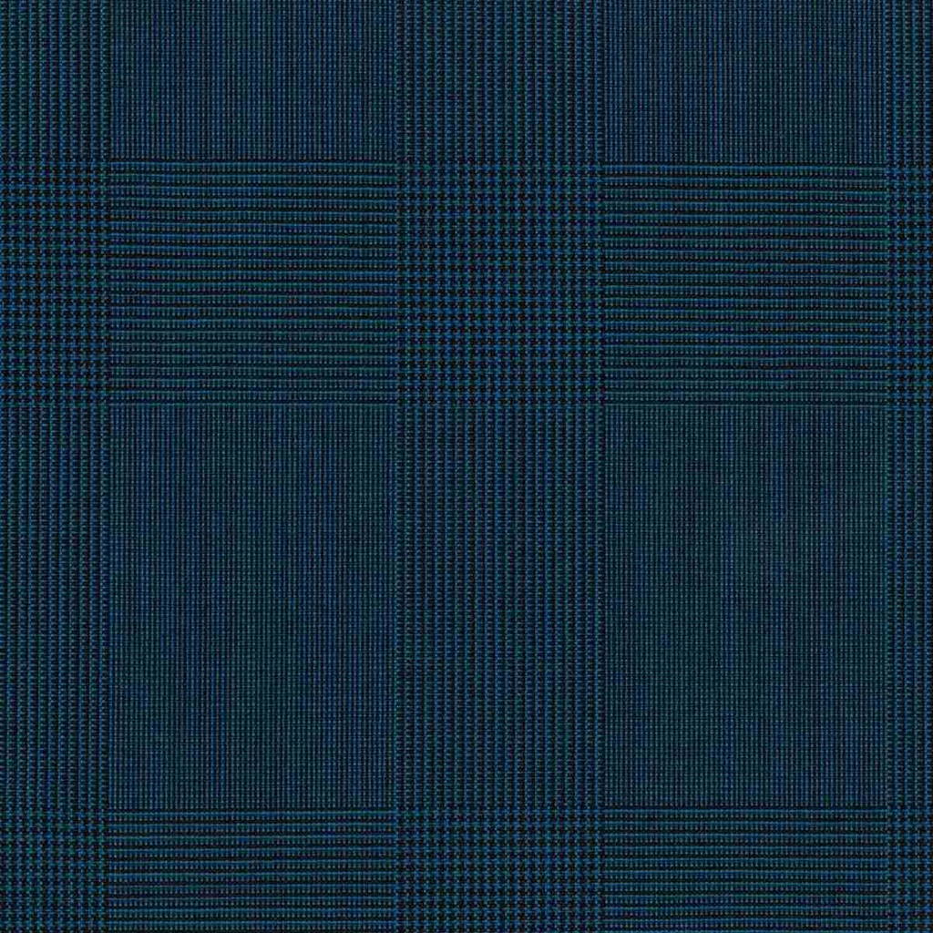 DARK BLUE, BIG CHECKS