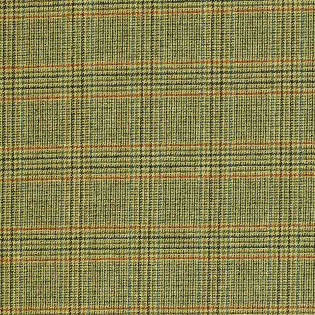 GREEN, BLUE/ORANGE CHECKS