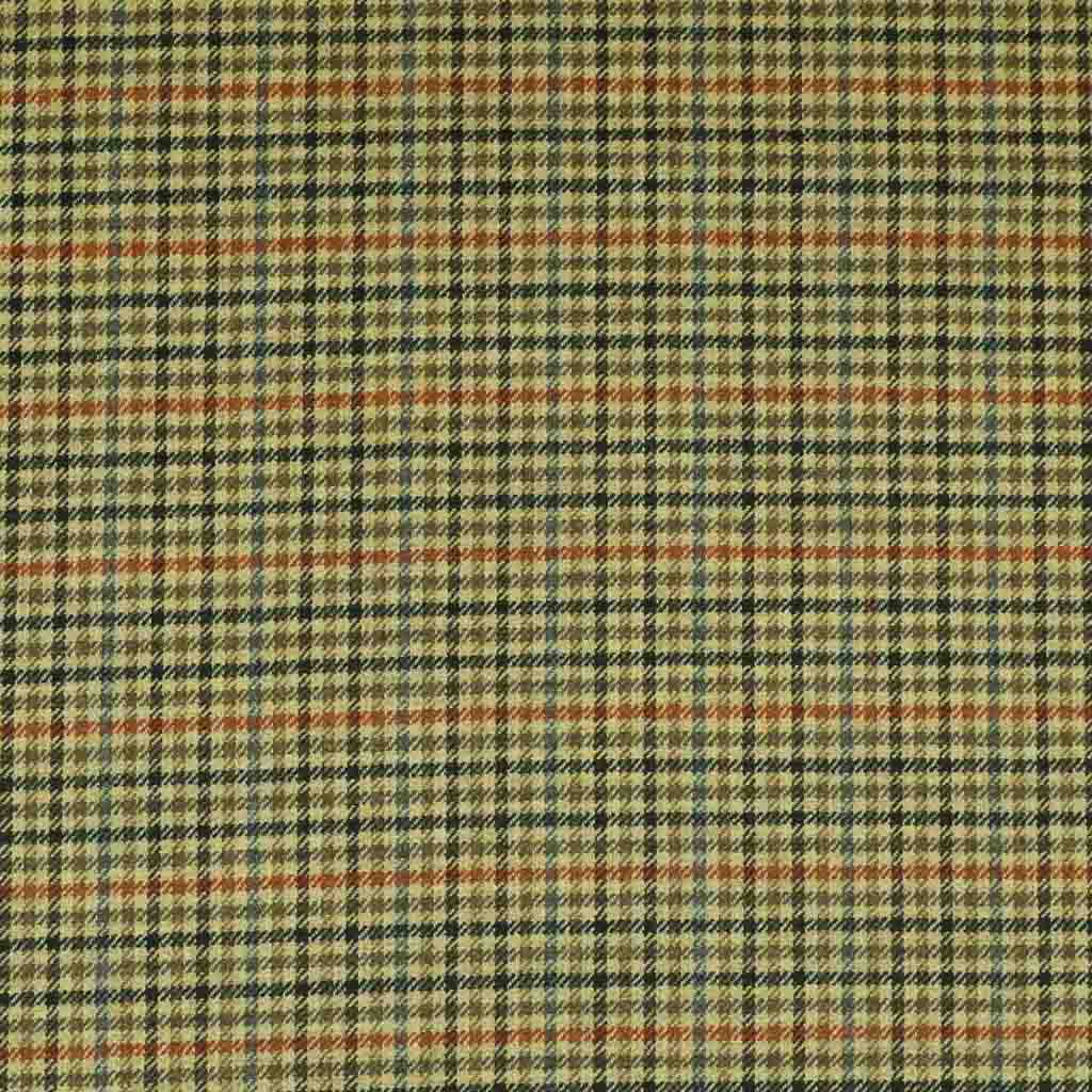 GREEN, BLUE/ORANGE CHECKS