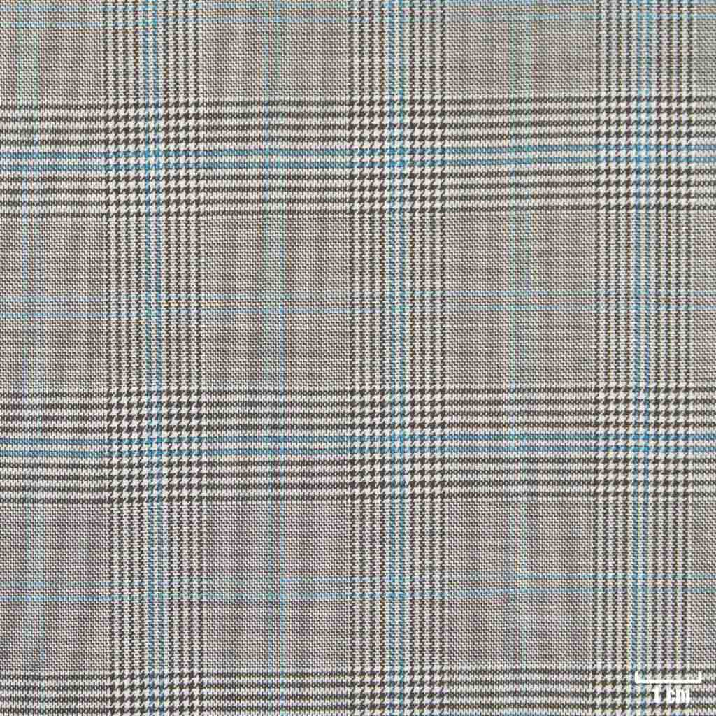 PURPLE, TURQUOISE BLUE CHECKS