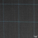 CHARCOAL, BLUE CHECKS