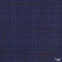 BLUE, BROWN CHECKS