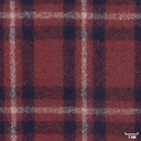 BURGUNDY, BLUE/WHITE CHECKS