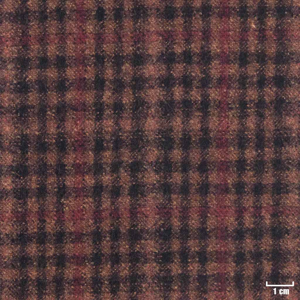 BURGUNDY, SMALL BLUE/RED CHECKS