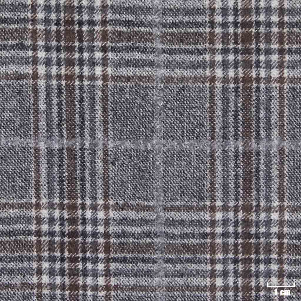 GREY, MIXED GREY/BROWN CHECKS