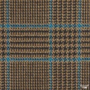 BROWN, BLUE CHECKS