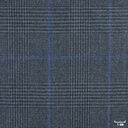 DARK GREY, BLUE CHECKS