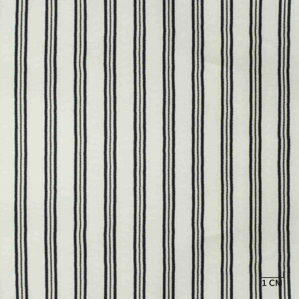 WHITE, BLACK STRIPES