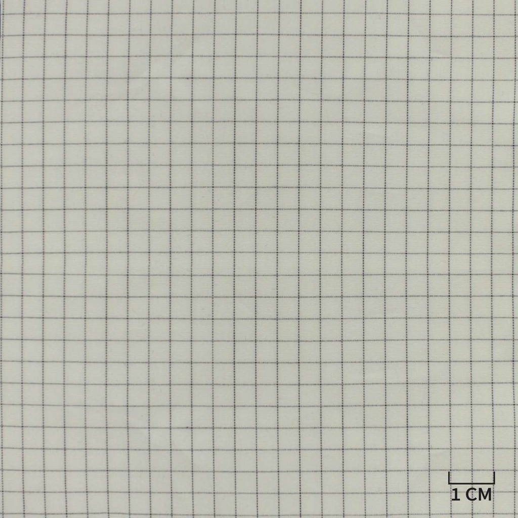 WHITE, DARK BLUE CHECKS